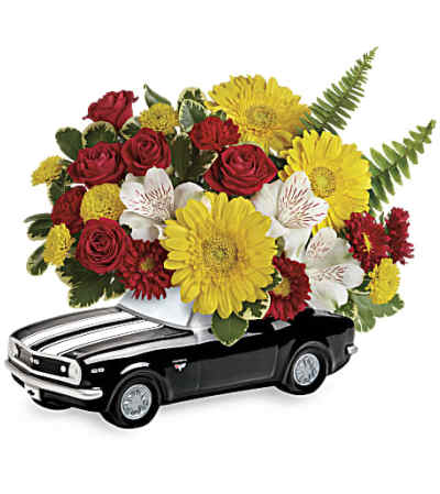 Teleflora's '67 Chevy Camaro Bouquet Teleflora's '67 Chevy Camaro Bouquet