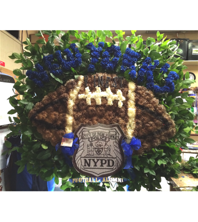 Funeral Custom Football Sympathy Piece Funeral Custom Football Sympathy Piece