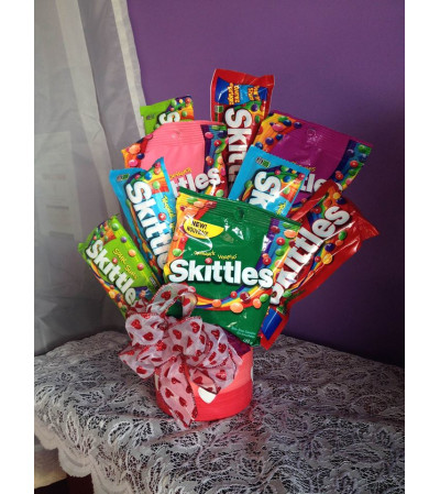 Skittles Bouquet Skittles Bouquet