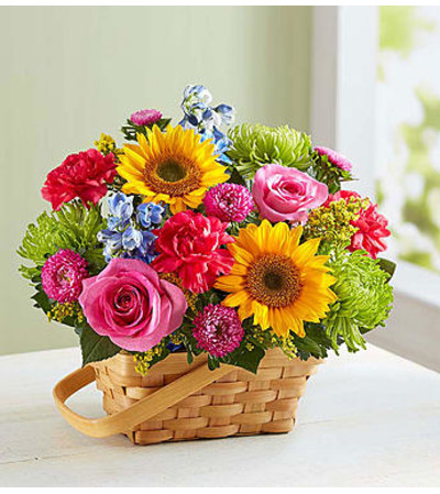 Sunny Garden Basket Sunny Garden Basket