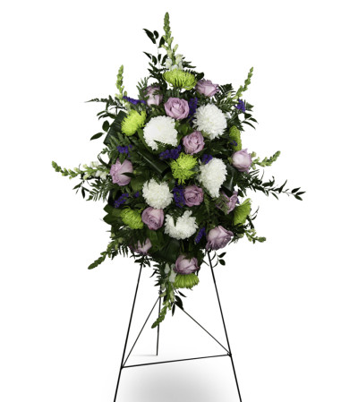 Blessed Memory Standing Spray Blessed Memory Standing Spray