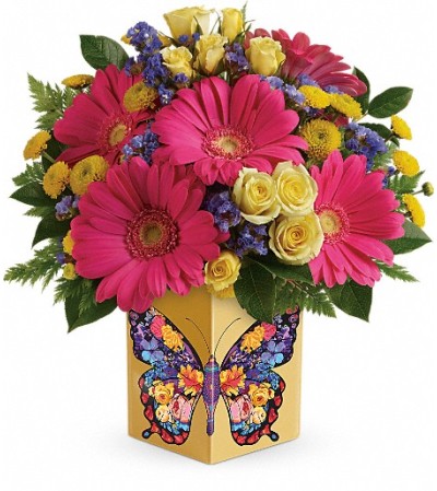 Teleflora's Wings Of Thanks Bouquet Teleflora's Wings Of Thanks Bouquet