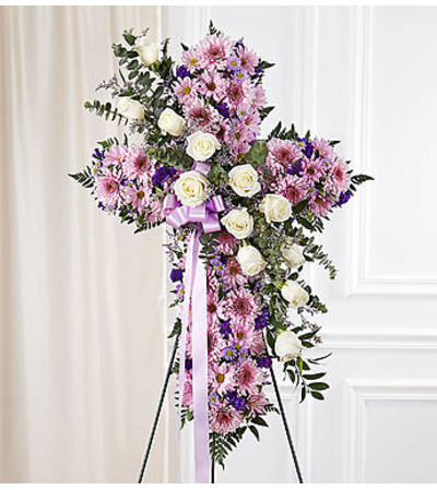 Peace and Prayers™ Standing Cross - Lavender Peace and Prayers™ Standing Cross - Lavender