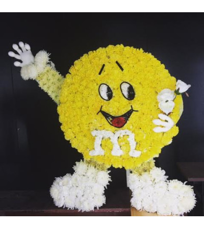 Yellow M&M Custom Sympathy Piece Yellow M&M Custom Sympathy Piece