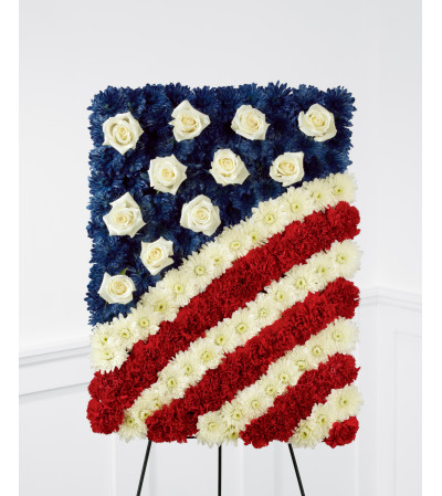The FTD® Glory Be™ Flag Tribute The FTD® Glory Be™ Flag Tribute
