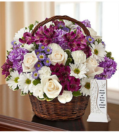 Peace, Prayers and Blessings™ with Memory Plaque - Lavender Peace, Prayers and Blessings™ with Memory Plaque - Lavender