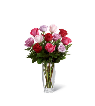 The FTD® Captivating Color™ Rose Bouquet The FTD® Captivating Color™ Rose Bouquet