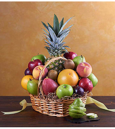 Deluxe All Fruit Basket for Sympathy Deluxe All Fruit Basket for Sympathy