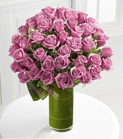 Purple Luxury Rose Bouquet Purple Luxury Rose Bouquet