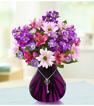 Lavender Dreams™ with Key Necklace Lavender Dreams™ with Key Necklace