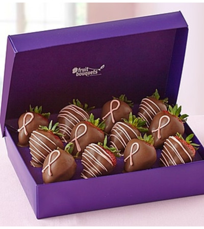 Pink Awareness Strawberries Pink Awareness Strawberries
