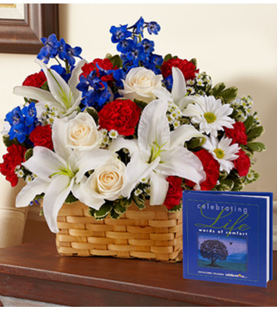 Celebrating Life - Red, White and Blue Celebrating Life - Red, White and Blue