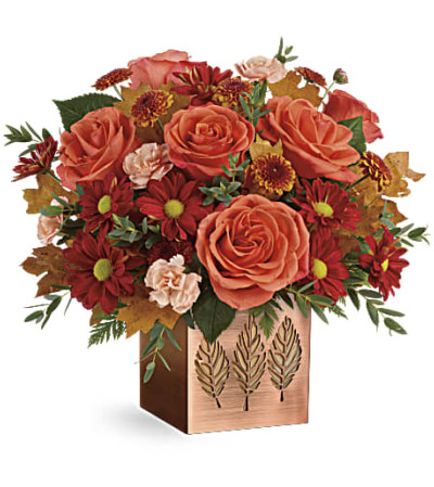 Teleflora's Copper Petals Bouquet Teleflora's Copper Petals Bouquet