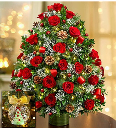 Holiday Flower Tree® Luxury - Red Holiday Flower Tree® Luxury - Red