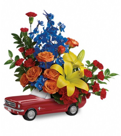 Living The Dream '65 Ford Mustang by Teleflora Living The Dream '65 Ford Mustang by Teleflora
