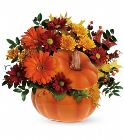 Teleflora's Country Pumpkin Teleflora's Country Pumpkin