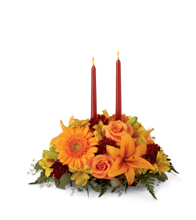 The FTD® Bright Autumn™ Centerpiece The FTD® Bright Autumn™ Centerpiece