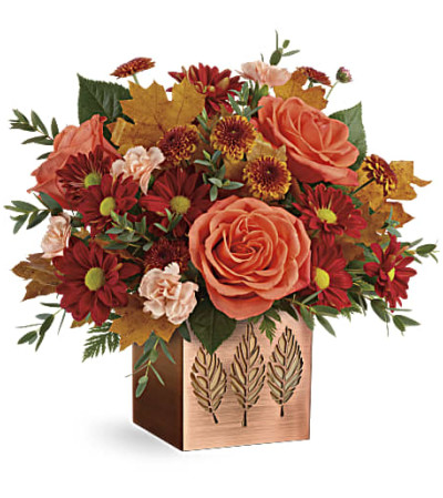 Teleflora's Copper Petals Bouquet Teleflora's Copper Petals Bouquet