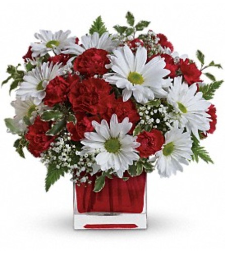 Red And White Delight Bouquet