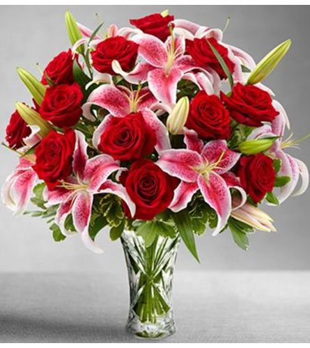 Large Roses & Lilies