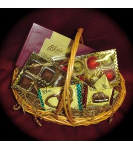 Asher's Chocolates Basket