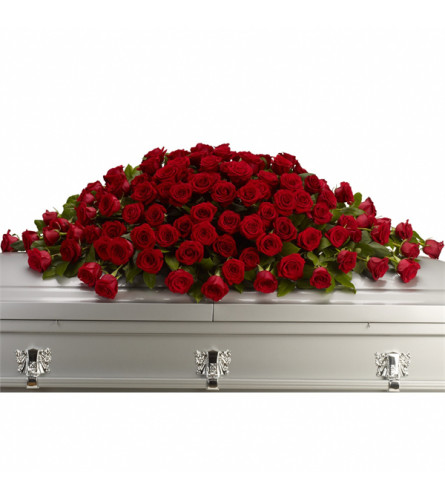 The Greatest Love of All Casket Spray