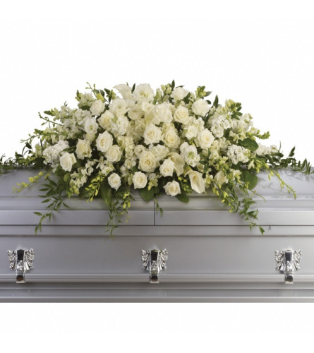 Peace and Purity Casket Spray
