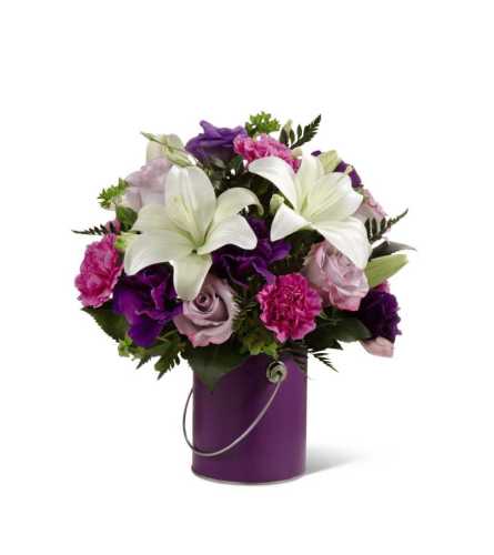 The Colour Your Day With Beauty™ Bouquet by FTD® - VASE INCLUDED