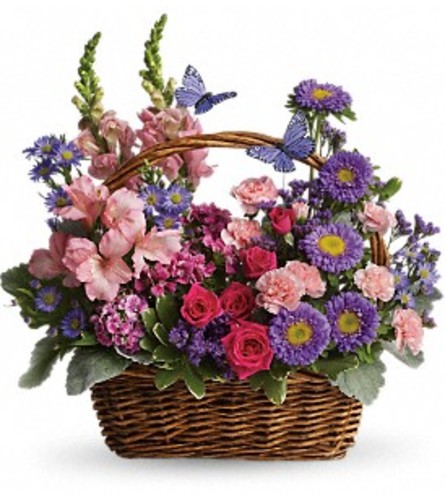 Country Basket Blooms