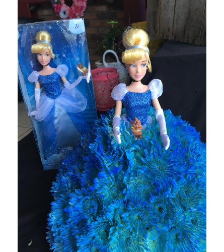 Disney Princess Cinderella. An arrangement by Roma James Gifts.