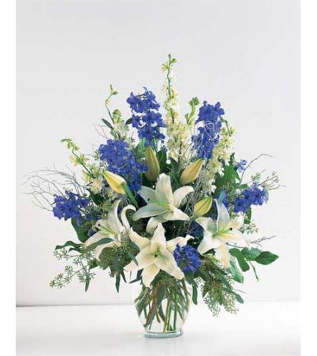 Blue Ocean Stars Vase