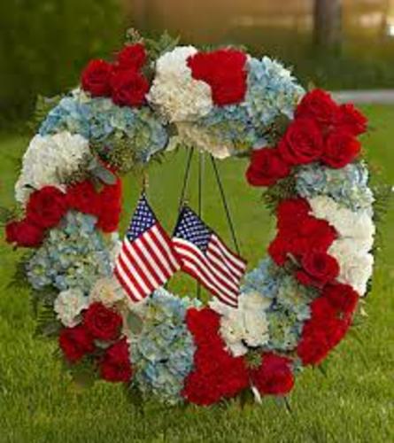 Service Honor Wreath
