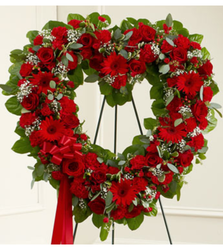 Remembering You Funeral Heart