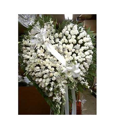 Heart of White Roses GF-H13