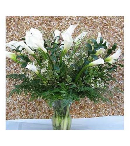 White Calla Lilies GF-VCF001