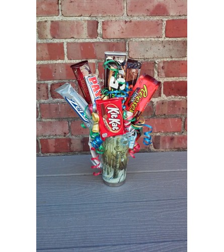 Insulated Mug Candy Bouquet