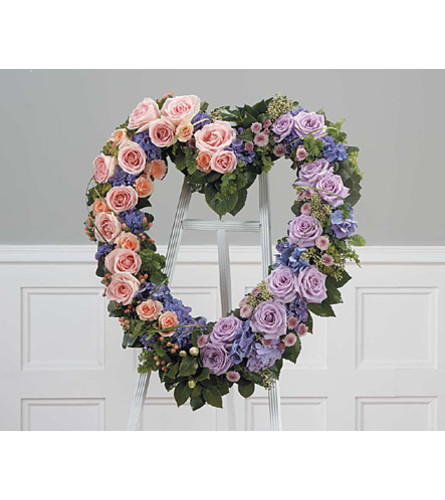 Heart Lavender, Orange, Green SF139-11
