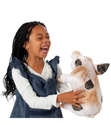 PIG PUPPET. An arrangement by Flowers by Priscilla.