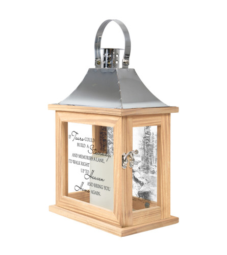 IF TEARS COULD BE A STAIRWAY MEMORIAL LANTERN