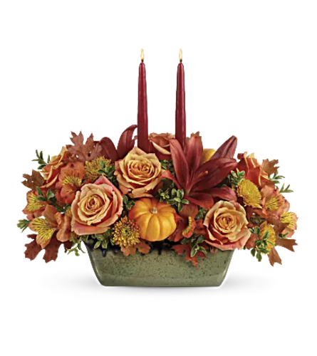 Country Oven Centerpiece