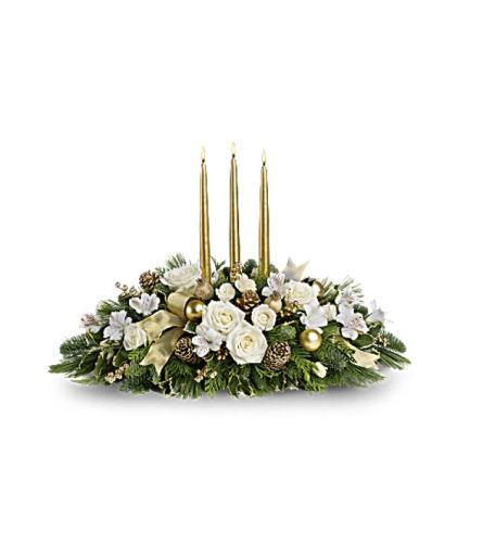 Royal Christmas Centerpiece