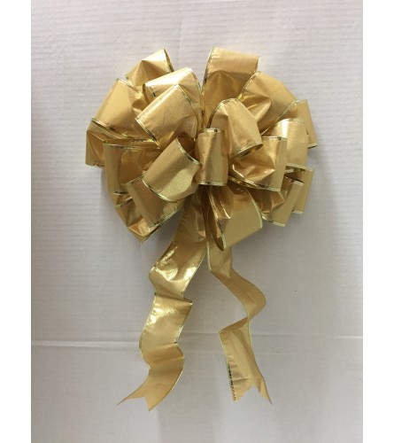 9 Yard Gold Ribbon Bow