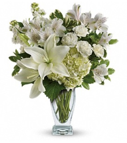 Purest Love Bouquet - by Jennifer's Flowers