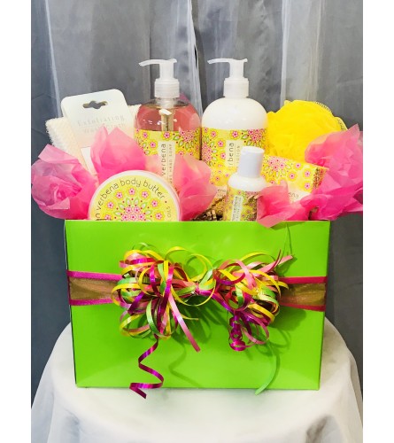 Lemon Verbena Spa Basket