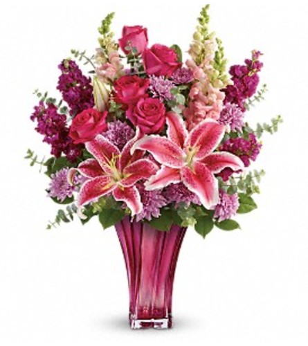 TF'S BOLD ELEGANCE - Deluxe. An arrangement by Fletcher Heights Florist.