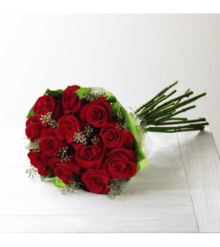 FTD hand tied rose bouquet