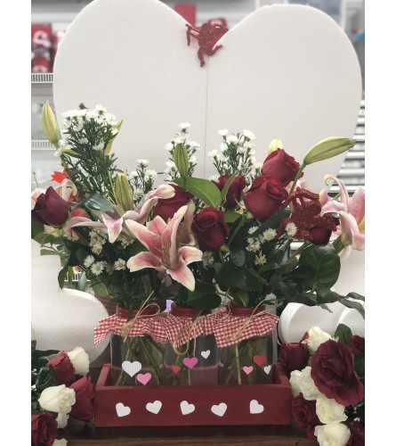 Country Love. An arrangement by Jenilyn's Creations.