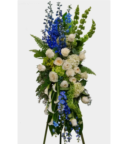 A Gardens Walk Funeral Standing Spray