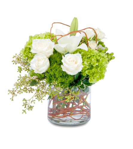 Simply Styled. An arrangement by The Flower Patch Florist.