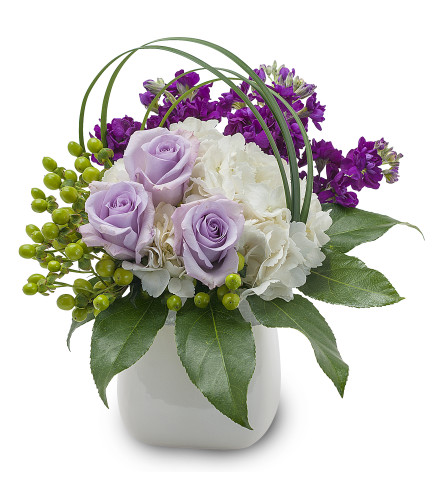 Bailey Boo. An arrangement by The Flower Patch Florist.